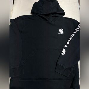 Carhartt Youth Black Pullover Hoodie